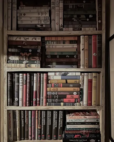 thehalcyondaysofsummer Instagram post about Agatha Christie collection