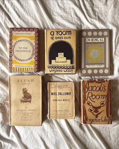 thehalcyondaysofsummer Instagram post about Virginia Woolf birthday commemoration