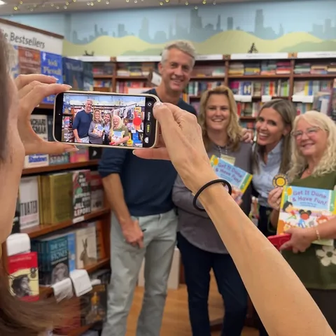 theholdernessfamily Instagram post about Book tour event