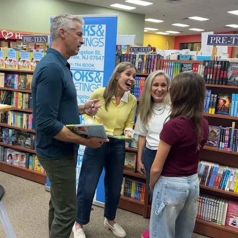 theholdernessfamily Instagram post about Book tour event