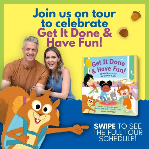 theholdernessfamily Instagram post about Book tour promotion