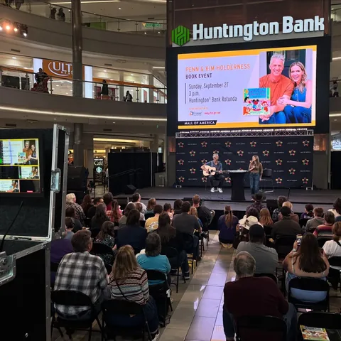 theholdernessfamily Instagram post about Book tour event