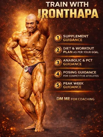 the_ironthapa Instagram post about Online fitness coaching