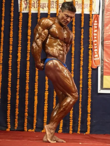 the_ironthapa Instagram post about Bodybuilding posing