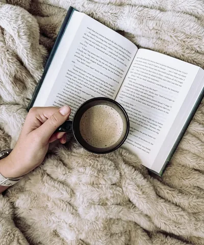 thekindreader Instagram post about Holiday self care