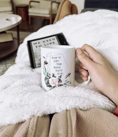 thekindreader Instagram post about Book quote and emotional support