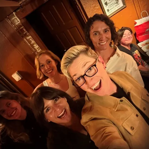 thekristinkey Instagram post about Live comedy performance