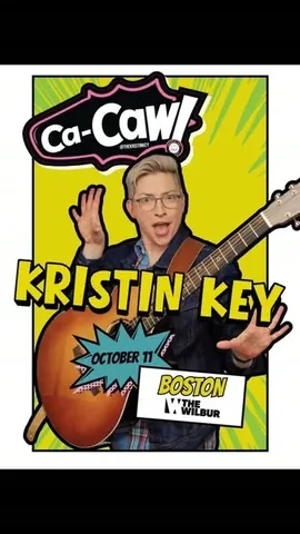 thekristinkey Instagram post about Live comedy event
