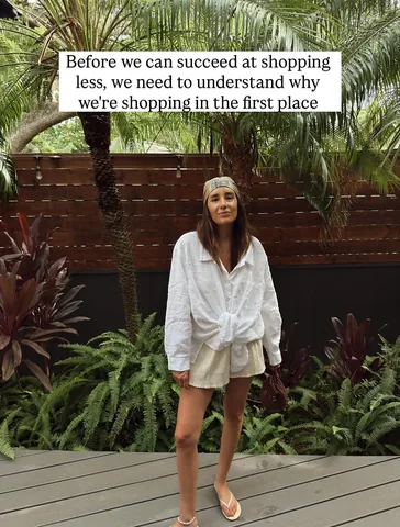 thelanderline Instagram post about Mindful consumption