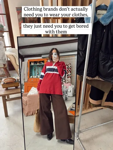thelanderline Instagram post about Anti consumption