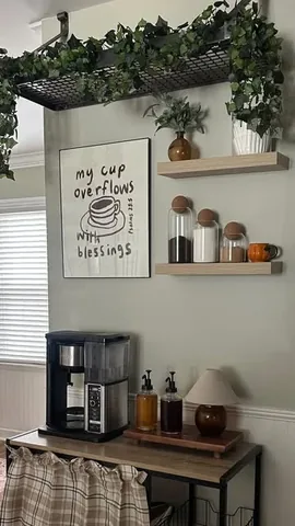 thelifeofroys Instagram post about Home coffee bar