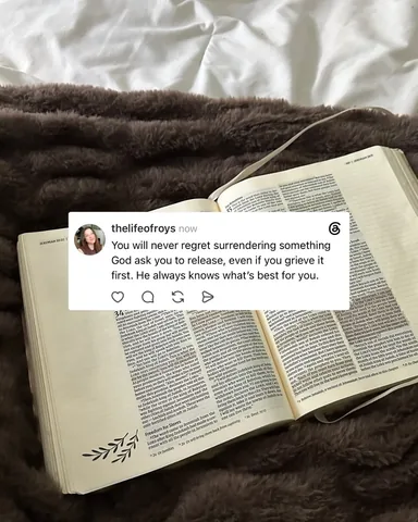 thelifeofroys Instagram post about Christian encouragement