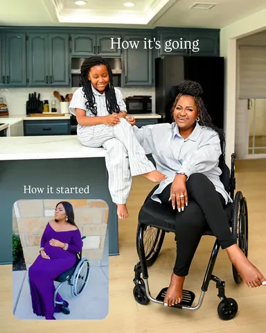thelizzyo Instagram post about Motherhood and disability
