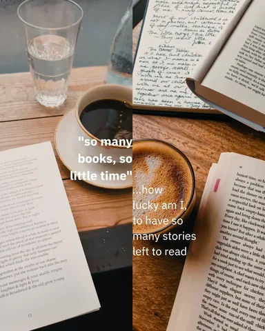 thelostlibrary Instagram post about Reading overwhelm