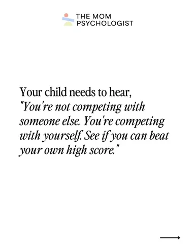 themompsychologist Instagram post about Childhood affirmations