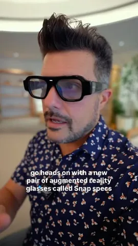 themrmobile Instagram post about Snap Specs smart glasses