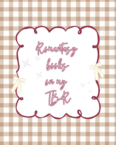 themrsbookclub Instagram post about Romantasy TBR