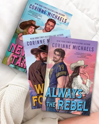 themrsbookclub Instagram post about Book series promotion