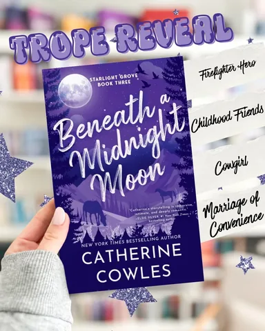 themrsbookclub Instagram post about Book trope reveal