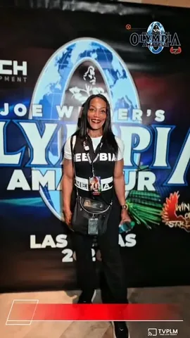 themsolympia Instagram post about Amateur Olympia support