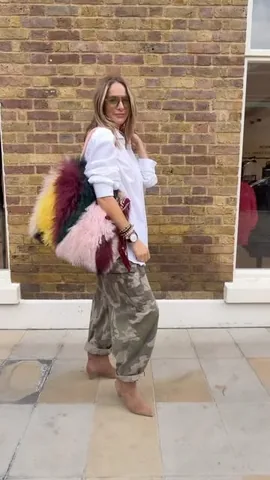 themumlife_styled Instagram post about Camo trousers outfit