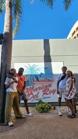 thenonrevfamily Instagram post about Marriott Marina del Rey review