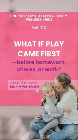 theparentologist Instagram post about Play first parenting