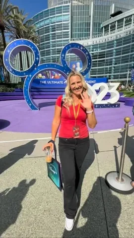 theparentologist Instagram post about D23 Expo experience