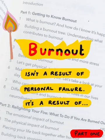 thepsychologymum Instagram post about Causes of burnout
