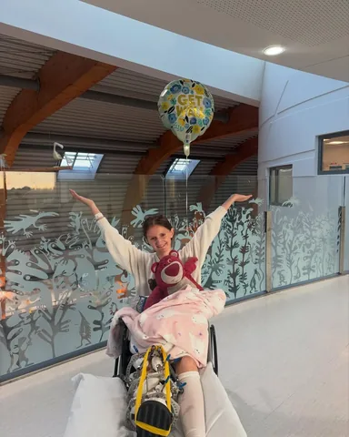 theradfordfamily Instagram post about Child medical recovery