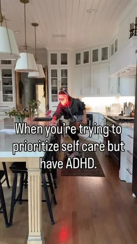 theramblingredhead Instagram post about Self care humor