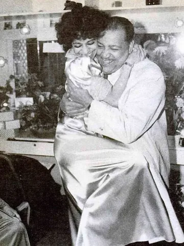 therealdebbieallen Instagram post about Father’s birthday tribute