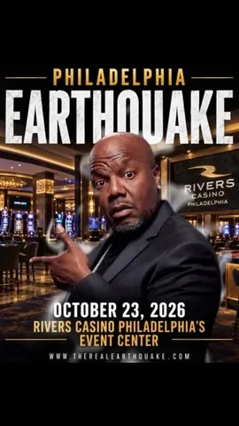 therealearthquake Instagram post about Comedy show promotion