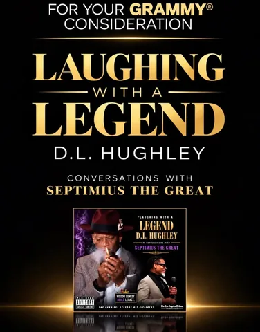 therealearthquake Instagram post about Comedy album recommendation