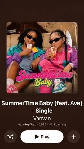 therealvanvan_ Instagram post about Music release