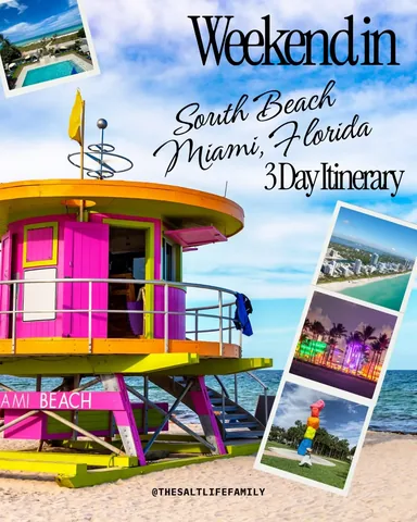 thesaltlifefamily Instagram post about Miami weekend itinerary