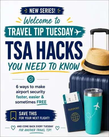 thesaltlifefamily Instagram post about Airport travel hacks
