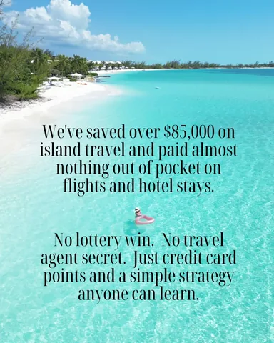 thesaltlifefamily Instagram post about Travel points and miles