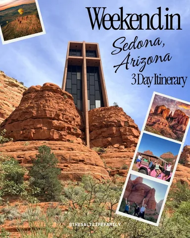 thesaltlifefamily Instagram post about Sedona itinerary