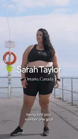 the.sarahtaylor Instagram post about Plus size fitness representation