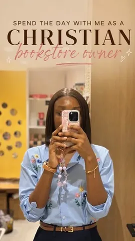 theseunbabara Instagram post about Christian bookstore business