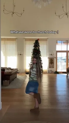 theshumwayshow Instagram post about Church outfit