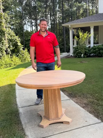thesouthernmaple Instagram post about Woodworking project
