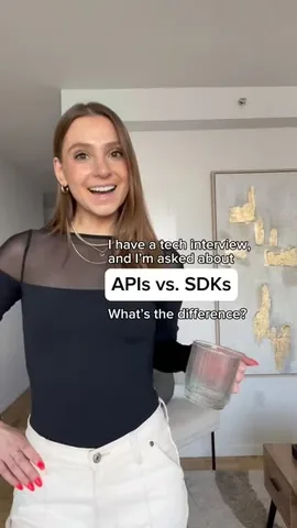 thestemdiaries Instagram post about APIs versus SDKs