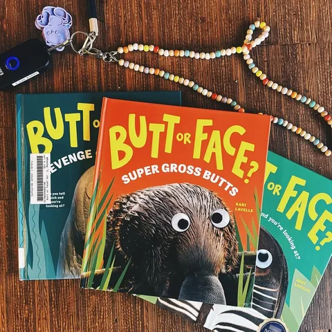 thesunnylibrarian Instagram post about Children’s library books