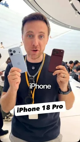 thetechchap Instagram post about IPhone 18 Pro hands on