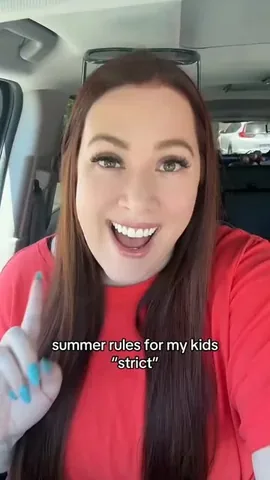 theweissfam Instagram post about Summer family rules