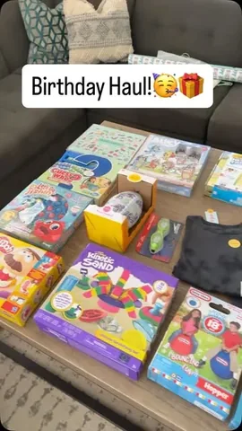 theweissfam Instagram post about Children’s birthday gift haul