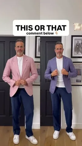 theweitzeffect Instagram post about Menswear color styling