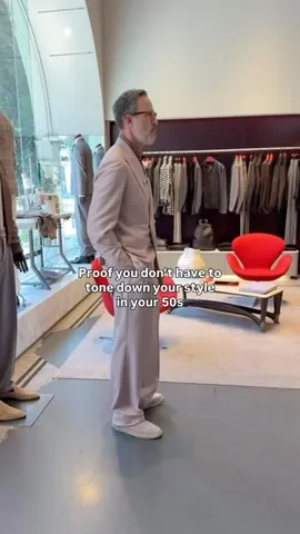 theweitzeffect Instagram post about Age inclusive menswear